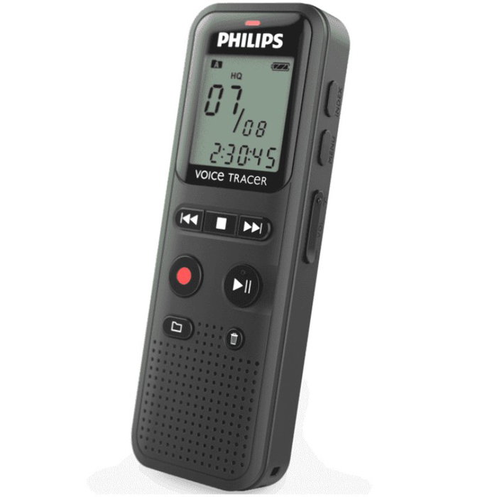 Philips VoiceTracer DVT1160 Grabadora de Voz Digital 8 GB Negro Philips VoiceTracer DVT1160 Grabadora de Voz Digital 8 GB Negro
